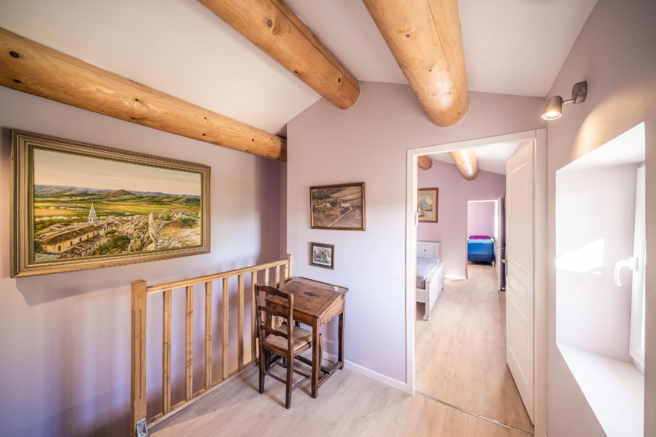 וזון-לה-רומיין Gite "La Sainte-Croix", Traditional Provencal House For 8 People, Private Swimming-Pool, Air-Conditioner, Beautiful Scenery מראה חיצוני תמונה